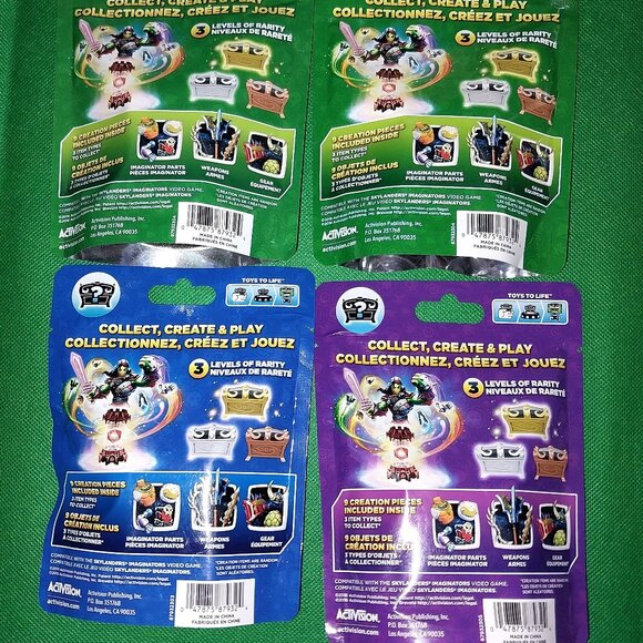 4 NEW Skylanders Imaginators Imaginite Mystery Chest Lot - Picture 2 of 2